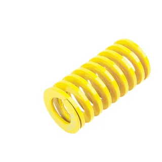 Muelle para troquel JIS de carga extra ligera Shintohatsu, acero para muelles 55CrSi cromo-silicio DingLi